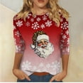 thumbnail image 2 of Christmas Sweatshirts for Women Sweatshirts Trendy Plus Size Fall Tops 2025 Long Sleeve Tops Casual Lightweight Long Sleeve Pullover Tops, 2 of 6