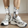thumbnail image 6 of KLL French Bulldog 2 Print Cool Socks Men's Women's Crew Socks Funny Crazy Novelty Stockings, 6 of 6