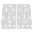 thumbnail image 1 of IDEANATEGRATE 6Ud Plantilla De Para Medición De Altura Reusable Para Decorar Con Farmhouse, 1 of 8