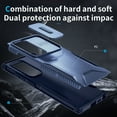 thumbnail image 7 of Dteck Case for Samsung Galaxy S25 Ultra,Shockproof TPU+PC Armor Case Slide Lens Protection Cover for Galaxy S25 Ultra,Blue, 7 of 7