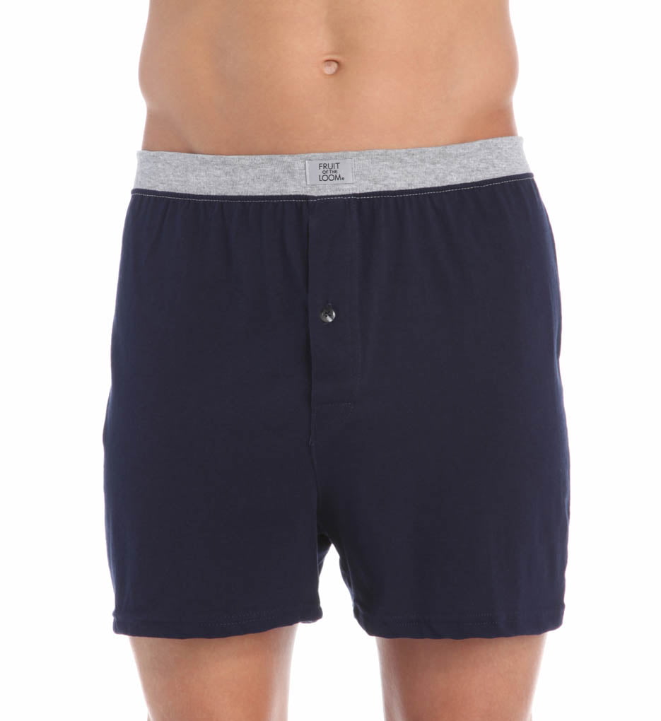 5 Paquet AST Neuf Fruit of the Loom Homme Assortis Tricot Boxers 