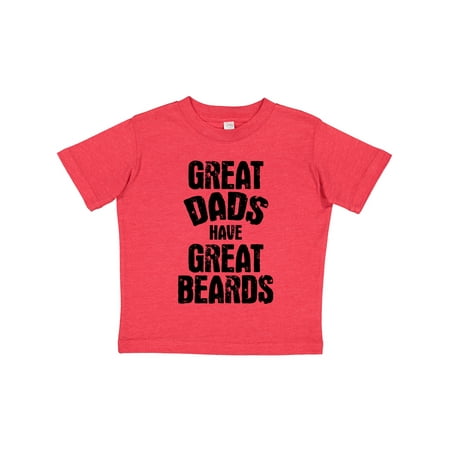 

Inktastic Great Dads Have Great Beards Gift Toddler Boy Girl T-Shirt