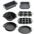 thumbnail image 1 of Silicone Bread Muffin Mold Heat-Resistant Oven Tray Non-Stick Kitchen Baking Tray Cake Pan Set Cake Mold Pastry Baking, 1 of 5
