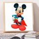 thumbnail image 1 of Cuadros Decorativos 5D bricolaje taladro completo redondo Mickey Mouse Rhinestone diamante dibujo decoración del hogar Ndcxsfigh Nuevos Originales, 1 of 9