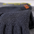 thumbnail image 2 of Pantalla táctil para hombre Otoño e Invierno tejidos cálidos más guantes acolchados de terciopelo para montar en invierno para hombre, 2 of 5