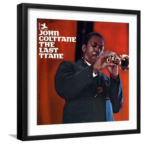 Art.com John Coltrane - The Last Trane Art Print, Black Frame Wall Art, 21" x 21"
