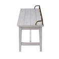 thumbnail image 5 of Pemberly Row Farmhouse / Country Ivory Finished Wood Dining Bench, 5 of 5