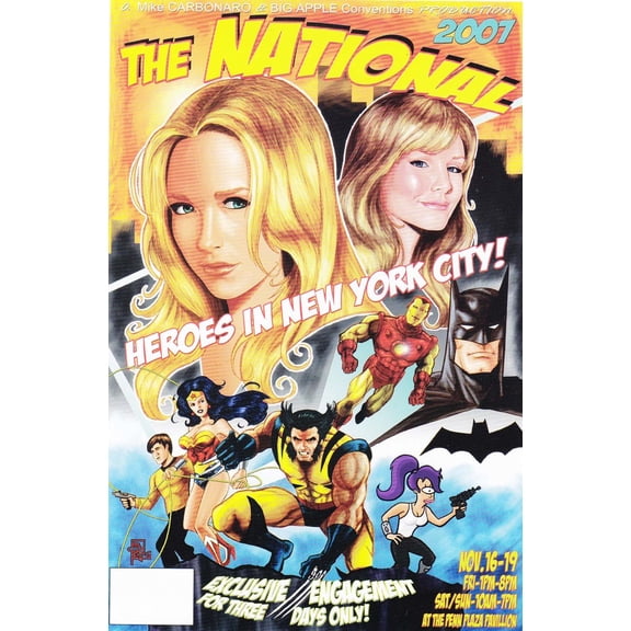 National Program Guide #2007 VF ; Big Apple Conventions Comic Book