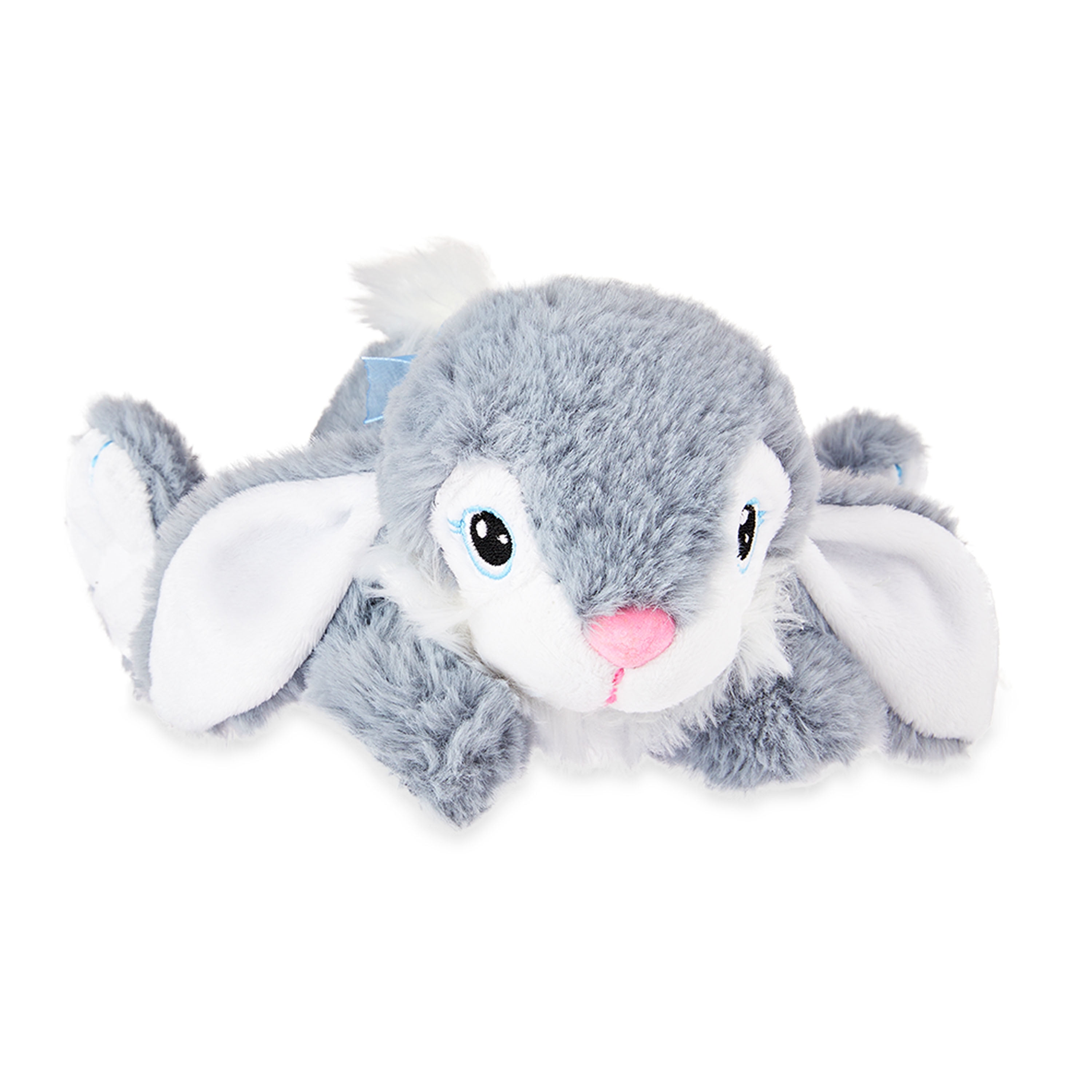"Way to Celebrate! Easter Small HappyHopsterBunny Plush Toy, Grey"