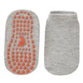 thumbnail image 1 of 10uds. Calcetines Tobilleros Cómodos Padre-Hijo para Yoga Barre Pilates ( L) Gris, 1 of 3