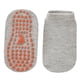 thumbnail image 1 of 10uds. Calcetines Tobilleros Cómodos Padre-Hijo para Yoga Barre Pilates ( M) Gris, 1 of 3