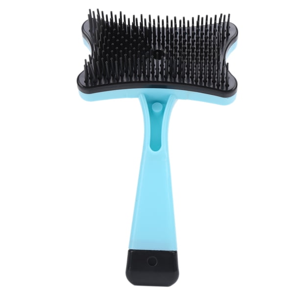Cepillo Para Gatos, Cepillo De Limpieza Automática, Cepillo Para Gatitos, Cepillo Para Gatos De Pelo Largo, Herramienta De Aseo Para Mascotas Con Botón Para Limpiador De Pelo