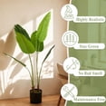thumbnail image 4 of Easy4Home 4FT Artificial Plant Fake Tropical Palm Tree Potted Indoor Faux Floor Plant for Home Office Decor, 4 of 8