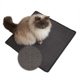 thumbnail image 1 of Rascador para gatos  Felpudo de sisal  Alfombra rascador  Esterilla de sisal natural resistente  Alfombra de 100% sisal  Esterilla rascador para gatos antracita 50 x 50 cm, 1 of 7