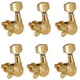 thumbnail image 1 of 6 afinadores de bloqueo de guitarra eléctrica, afinadores de cabeza, clavijas de afinación de cuerdas (dorado), 1 of 4
