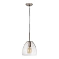 thumbnail image 2 of Elk Home Netta 10-inch Wide 1-Light Mini Pendant in Satin Nickel, 2 of 4