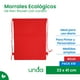 thumbnail image 2 of Pack de 10 Morrales | Bolsas Ecológicos de Non Woven con Cordón | Mochila para Gimnasio, Escuela y Viajes | Bolsa Deportiva | Medidas 33 x 41 cm | Ligeros y Resistentes | UNDA, 2 of 6
