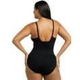 thumbnail image 3 of Maidenform Lace Tummy Control Shapewear Bodysuit Black 2XL Women's, 3 of 4