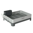 thumbnail image 3 of Gibson Home Nestcraft Full Size Rust Resistant Dish Rack with Drain Board and Flatware Caddy - Grey, 3 of 15