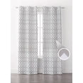 thumbnail image 2 of Mainstays Lattice Window Curtains, 2 of 2