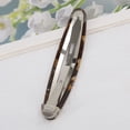 thumbnail image 3 of Unique Bargains 1 Pc Hair Snap Clip Fashion Hair Clips Yellow Coffee Color, 3 of 5
