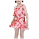 thumbnail image 1 of Odeerbi 4-14 Años Vestido de Baño de Dos Piezas Para Niñas Vestido de Baño de Verano Con Volantes Florales Y Shorts de Baño Traje de Baño de Moda Hawaiano Con Cuello Redondo Y Sin Mangas, 1 of 3