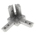 thumbnail image 1 of Cuerpo en apariencia De L Conector De Esquina Interior De 3 Vías 90 Para De Extrusión De Aluminio Con Ranura En T 4040 Serie EU shamjiam, 1 of 8