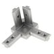 thumbnail image 1 of Junta en apariencia de L, Soporte de Conector de Esquina Interior de con Ranura en T de Compatible Extrusión de Aluminio kusrkot Conector de esquina interior de 3 vías, 1 of 8
