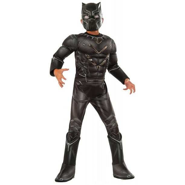 Deluxe Black Panther Kids Costume - Medium - Walmart.com - Walmart.com
