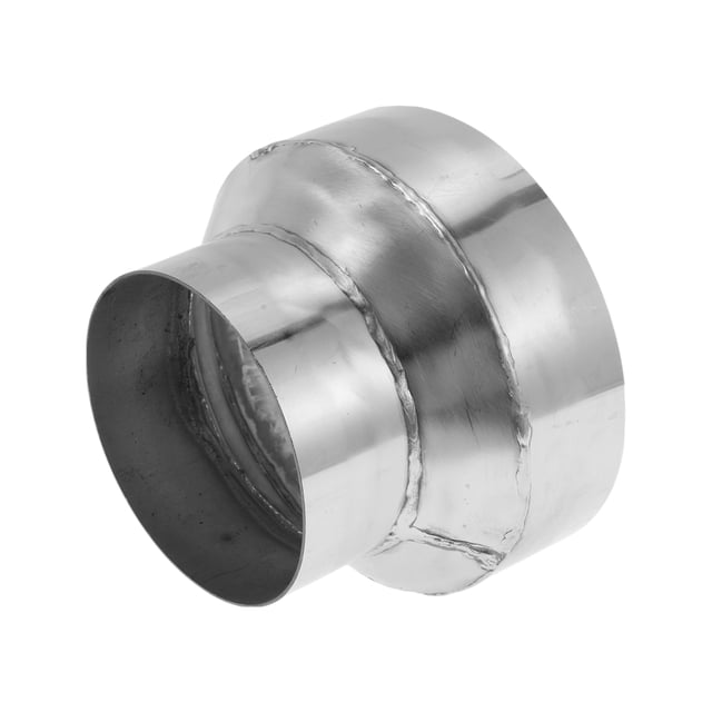 Adaptador de tubo reductor concéntrico de codo de doblado de escape mandrel de 3.5" OD a 5 pulgadas OD