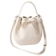 thumbnail image 3 of Bolso Hombro para Mujer Tipo Cubo PU Hobo Elegante Con Cordón Gran Capacidad (), 3 of 7