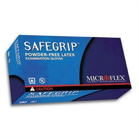MICROFLEX SG375L Safe Grip Blue Textured Large