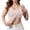 Blush, variant on 2026 Summer Tank Top for Women U Neck Sleeveless with Built in Bra Solid Color Breathable Stretchy Casual Undershirt for Yoga Workout Home Plum S by Duoif