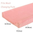 thumbnail image 4 of Baby Care Soft Fabric Changing Pad Cover, Orange, 4 of 4