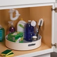 thumbnail image 2 of Copco Non-Skid Under-Sink Pantry Cabinet Kitchen Organizer, 18-inch, White/Gray, 2 of 7