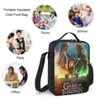 thumbnail image 3 of Game of Thrones Backpacks 3 Piece Set Bookbag with Lunch Bag And Pencil Case, 3 of 8