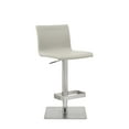 thumbnail image 6 of 16.5" X 20" X 32-42" Light Stainless Steel Bar Stool, 6 of 6