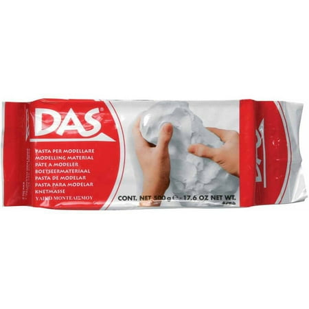 - Prang DAS Air-Hardening Modeling Clay, Multiple Weights, White