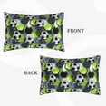 thumbnail image 4 of Fotbe Football Pillow Cases - Envelope Closure - Luxury, Extra Soft, Cooling Pillow Covers - Wrinkle, Fade, Stain Resistant-20"x30", 4 of 8