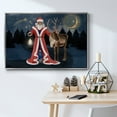 thumbnail image 6 of Celestial Christmas Collection A - Framed Gallery Wrapped Holiday Canvas - 17 x 25 - Silver Frame, 6 of 9