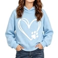 thumbnail image 3 of Ovafbau Girls Hoodie Long Sleeve Pullover Casual Top Boys Girls Gradient Star Print Long Sleeve Sweatshirt Jacket Kids Tops, 3 of 6
