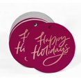 thumbnail image 2 of Inkdotpot Rose Gold Foil Paper Hang Tags Happy Holiday Favor Tags 50 Pieces, 2 of 6