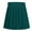 Green, variant on TTUHYWXI Women Girls Pleated Skirts with Shorts, Elastic Waist Uniform Plus Size Tennis Casual Skirt, 2 Years - US 4XL (Coffee, L)