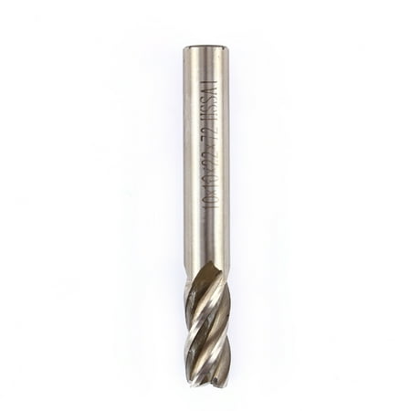 

Mill Cutter Milling Rotating Tool 4mm-12mm HSS CNC Straight Shank 4 Flute End Mill Cutter Drill Bit