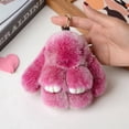 thumbnail image 6 of 5.8" Plush Bunny Keychain with Gift Tin, Soft Rabbit Bag Charm, Available in 20 Colors, Cute Gift for Women & Teens, 6 of 7