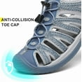 thumbnail image 5 of Rumpra Women's Closed Toe Sandals Water Shoes Hiking Sandals for Beach Activities, 5 of 8