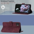 thumbnail image 4 of 12 Mini Phone Case,for iPhone 12 Mini Wallet Case,[Kickstand][Wrist Strap][Card Holder Slots] TPU Interior Protective for iPhone 12 Mini Case,PU Leather Folio Flip Cover for iPhone 12 Mini (Red), 4 of 14