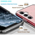 thumbnail image 2 of Compatible with Samsung Galaxy A54 Case Cute Glitter Clear Sparkly Cases Shockproof Samsung A54 Phone Case for Women Girls Silicone Slim Bling Protective Cover (Pink), 2 of 14