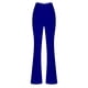 thumbnail image 4 of Pantalones de yoga de cintura alta y talle alto para mujer - Pierna ancha, poliéster/spandex, tallas S-XXL, aptos para fitness/casual, secado rápido, alta elasticidad, 4 of 5