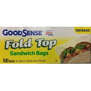 Sandwich Bag Fold Top 80 ct